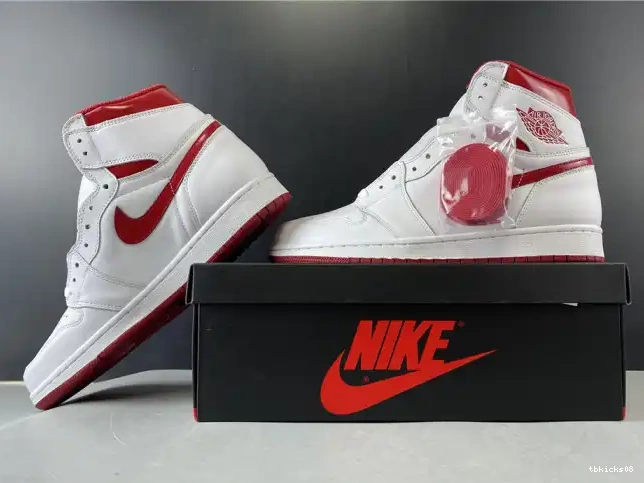 Reps TBkick 555088-103 Retro (2017) Air Jordan Red 1 Metallic 0524